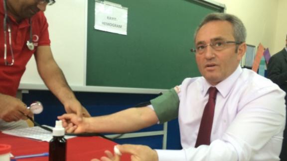 Altıncı Bölge Okulları Tarafından Kan Bağışı Kampanyası Yapıldı.