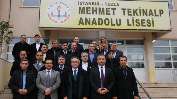 Okçuluk Sporu´nu yaygınlaştırmak amacıyla eğitim yöneticilerimizle Mehmet Tekinalp Anadolu Lisesi´nde ilk toplantımızı gerçekleştirdik.