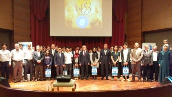 29 Mayıs İstanbulun Fethi İlçe Programımız, Yunus Emre Anadolu İmam Hatip Lisesi tarafından gerçekleştirildi.