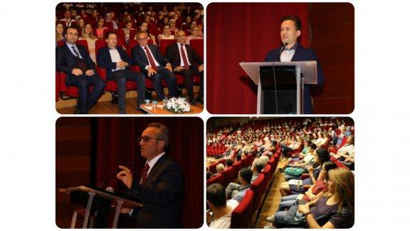 Kendini Geliştir, Öğrenciyi Yetiştir Öğretmen Mesleki Kişisel Gelişim Seminer programının açılışını Tuzla Belediye Başkanı Dr. Şadi Yazıcı ile birlikte gerçekleştirdik.