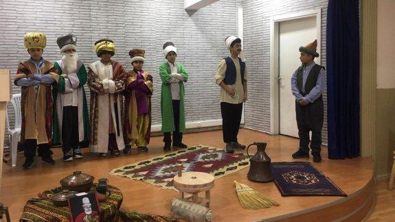 Ahilik Kültürü Haftası İlçe töreni, Çağrıbey Ortaokulunda gerçekleştirildi.