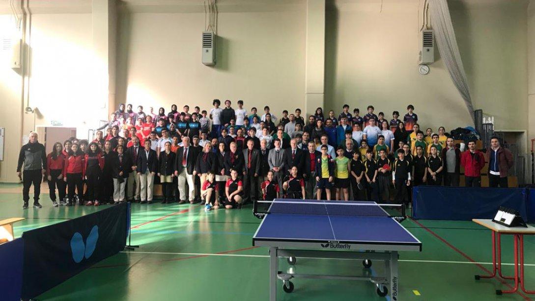 Tuzla Okul Sporları Şenliği kapsamında Okullar Arası Masa Tenisi Turnuvasının açılışını gerçekleştirdik.