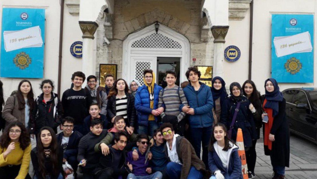Mehmet Tekinalp Anadolu Lisesi Öğrencileri Tarihi Yarımada Gezisinde