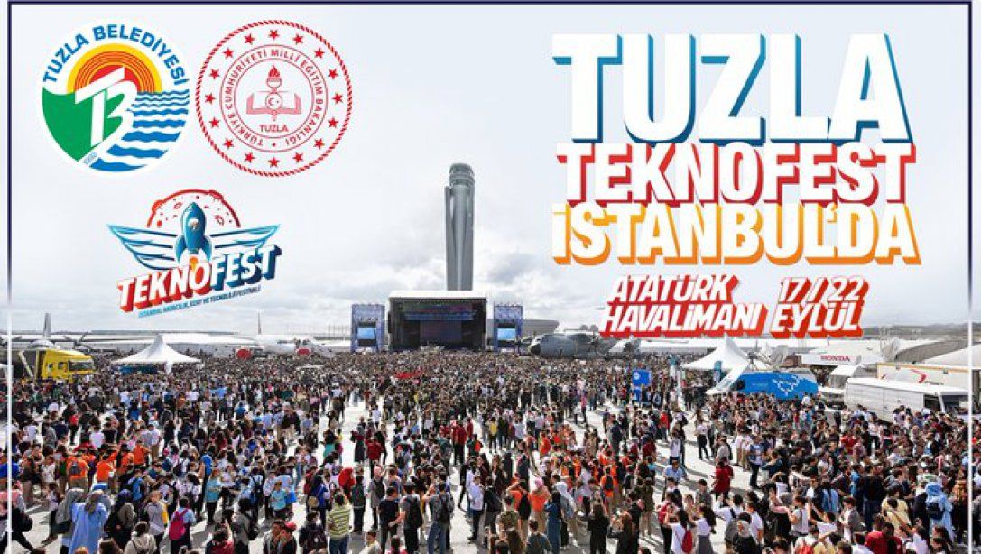 Öğrencilerimiz Dünya'nın en büyük havacılık ve teknoloji festivali Teknofest İstanbul alanında!
