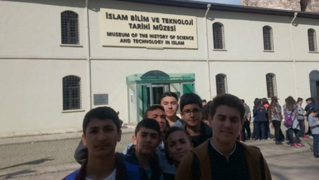 Toki Oruç Reis İmam Hatip Ortaokulu islam bilim ve teknoloji tarihi müzesi gezisi