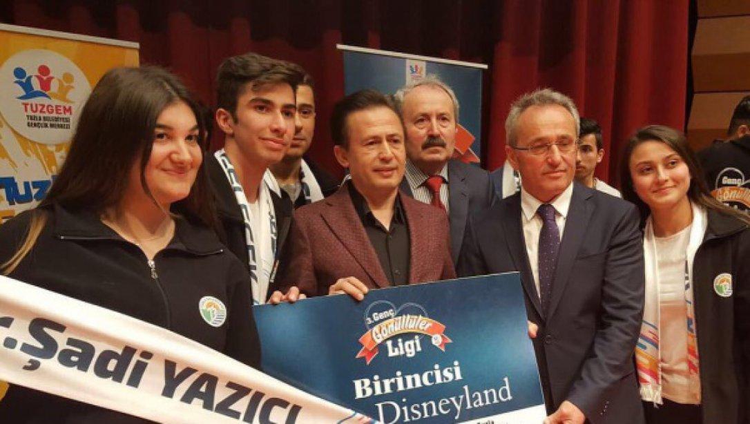  Genç Gönüllüler Ligi Şampiyonu Tuzla Anadolu Lisesi oldu