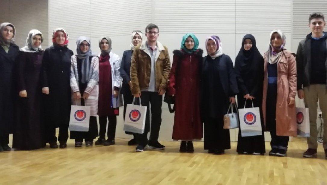 Halil Türkkan Anadolu İmam Hatip Lisesi Hadis Yarışmasında Birinci Oldu