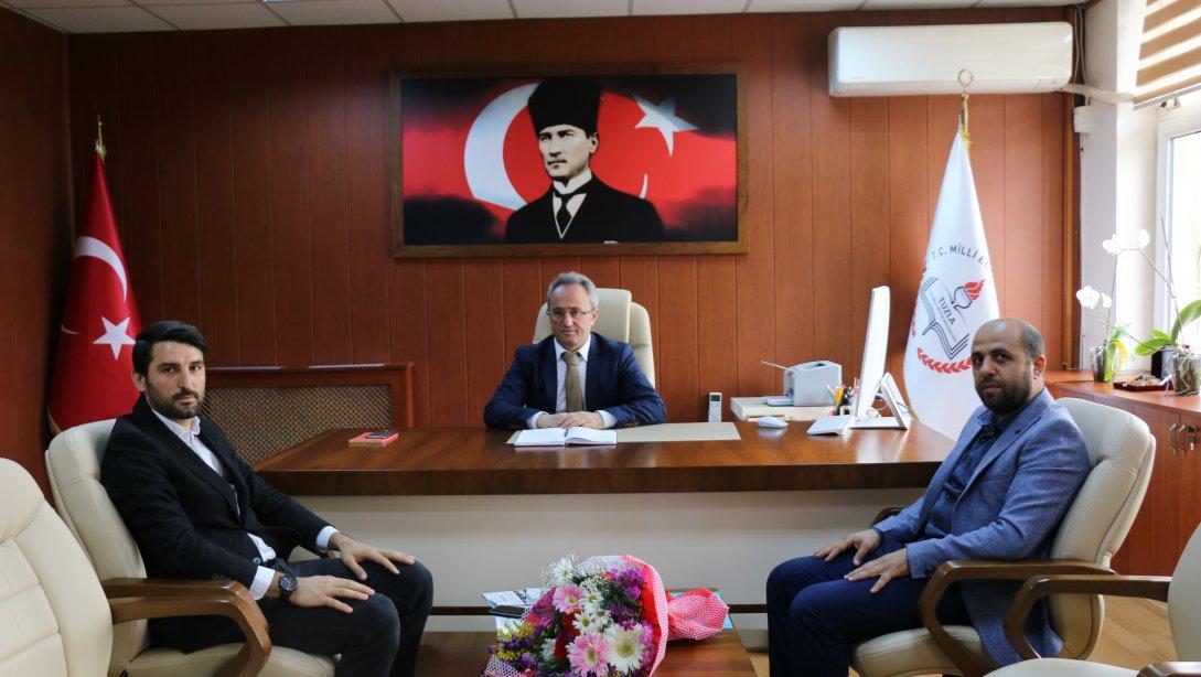 TİHMENDER Başkanı Sn. Ekrem Erdem ve Başkan Yardımcısı Sn. Fehim Aydoğdu'ya Müdürlüğümüze yapmış oldukları nazik ziyaret ve samimim sohbetleri için teşekkür ederiz.