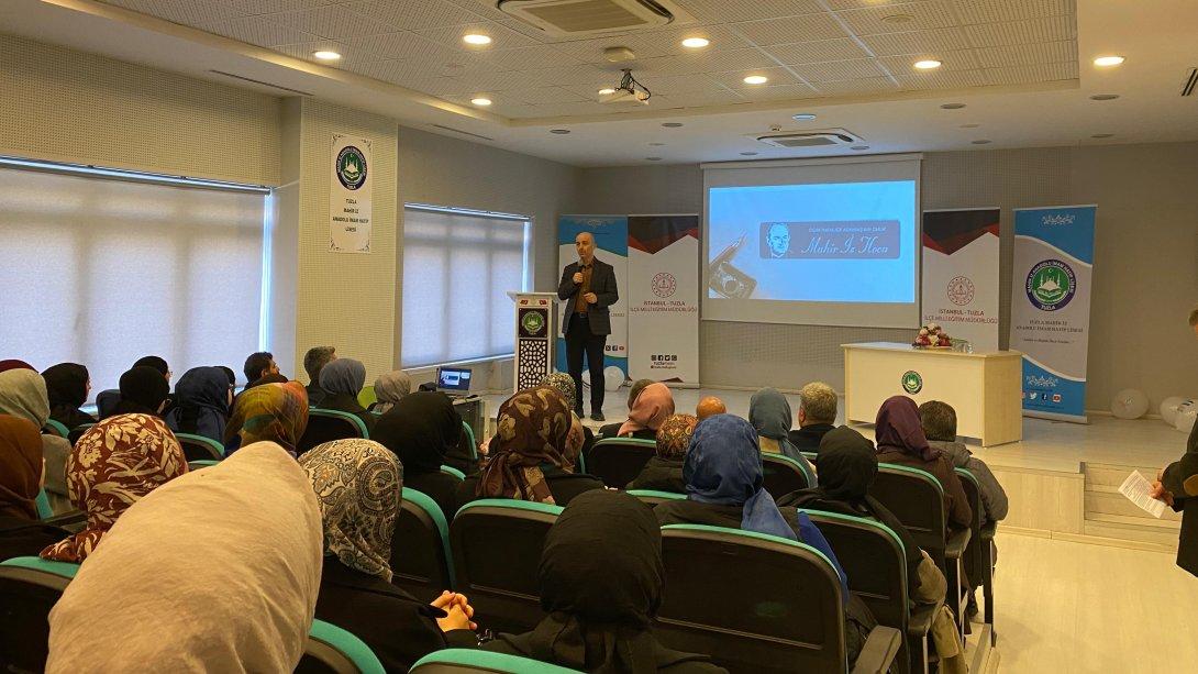 TUZLA ÖĞRETMEN AKADEMİLERİ/ İDRİS TOPÇUOĞLU'NUN SÖYLEŞİSİ GERÇEKLEŞTİ